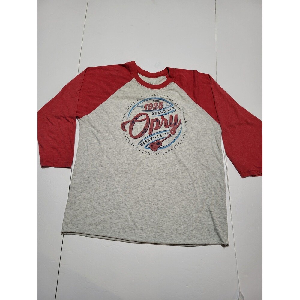 (#L4) Grand Ole Opry Since 1925 Nashville, TN Baseball Tshirt, Size Men's L